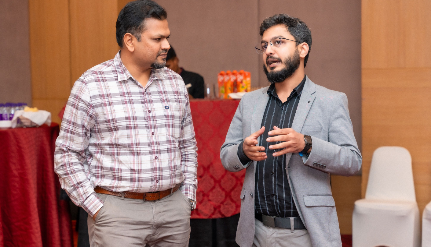Corporate event coverage in Mumbai showing the closing moment