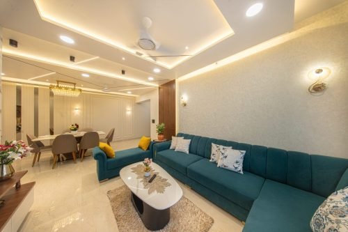 Best architectural photographer in pune — hotel lobby interior captured by Nestled Photography Baner