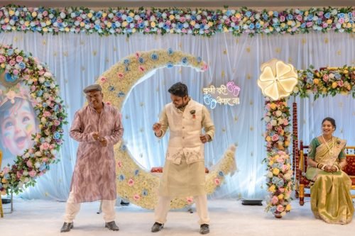 Baby shower photography pune — emotional family moment by Nestled Photography Baner
