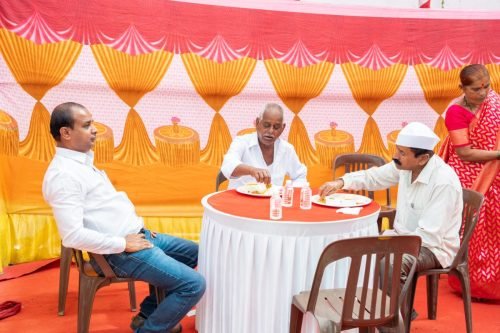 Housewarming photoshoot pune — parents blessing new home by Nestled Photography Baner Pune