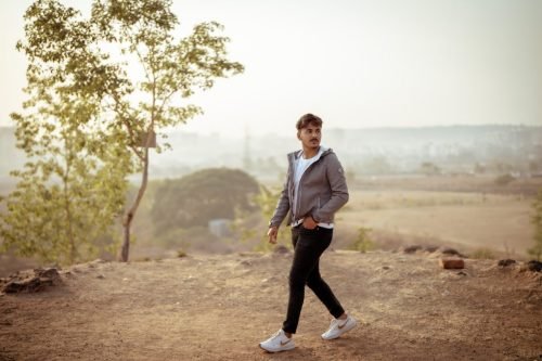 High-quality professional photos for male portfolio in Pune.