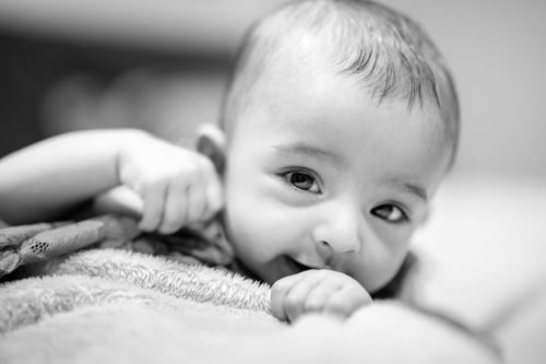 Beautiful baby milestone photoshoot with the best baby photographer in Pune.