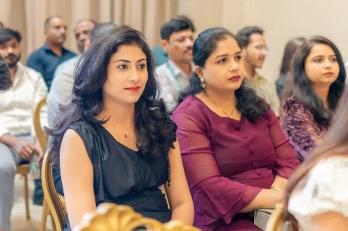 Business event photographer in Mumbai covering guest networking