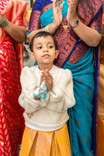 Housewarming photoshoot pune — children celebrating new home by Nestled Photography Baner Pune