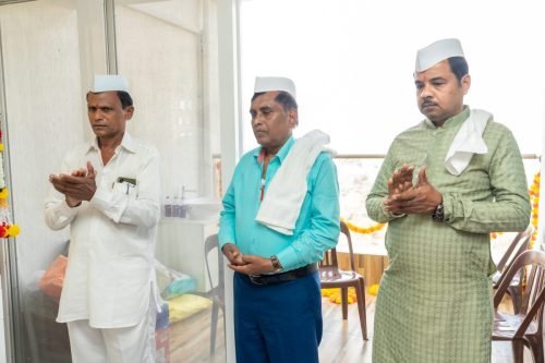 House warming ceremony photoshoot — sacred ritual captured by Nestled Photography Baner Pune