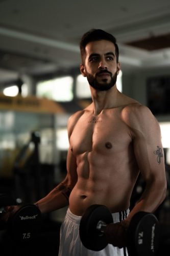 Physique photography at Nestled studio by photographer in Pune.