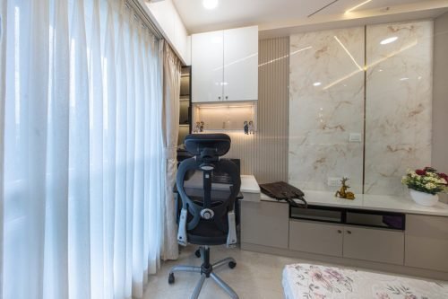 Interior photoshoot pune — premium study room design by Nestled Photography Baner Pune