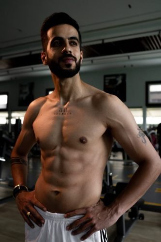 Gym interior and lifestyle shoot by photographer in Pune.