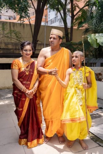 thread ceremony photography near Baner Pune