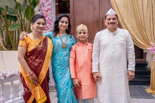 portrait shots from upanayana ceremony photoshoot